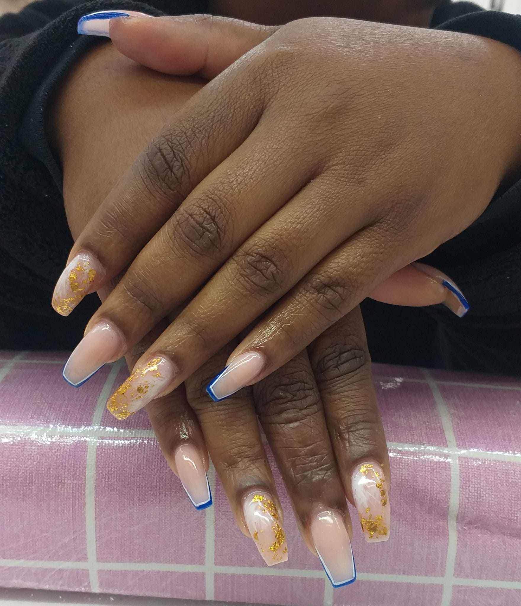 Uñas decoradas estilo francés en Havana Nails